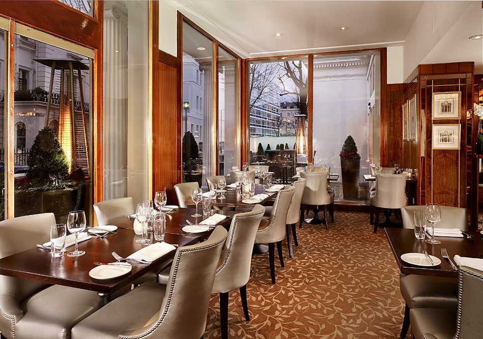 Blakemore Hyde Park Londra Esterno foto Interior of the restaurant